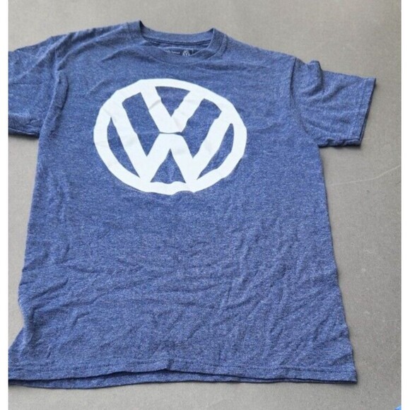 Volkswagen VW Tee Shirt Logo Short Sleeve Size M Officially Licensed - Picture 9 of 11